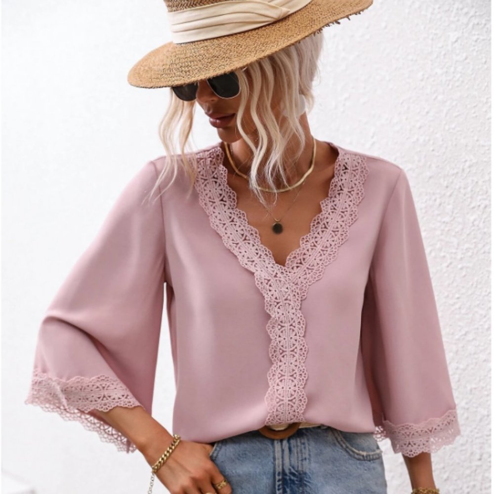 Pink Blouse
